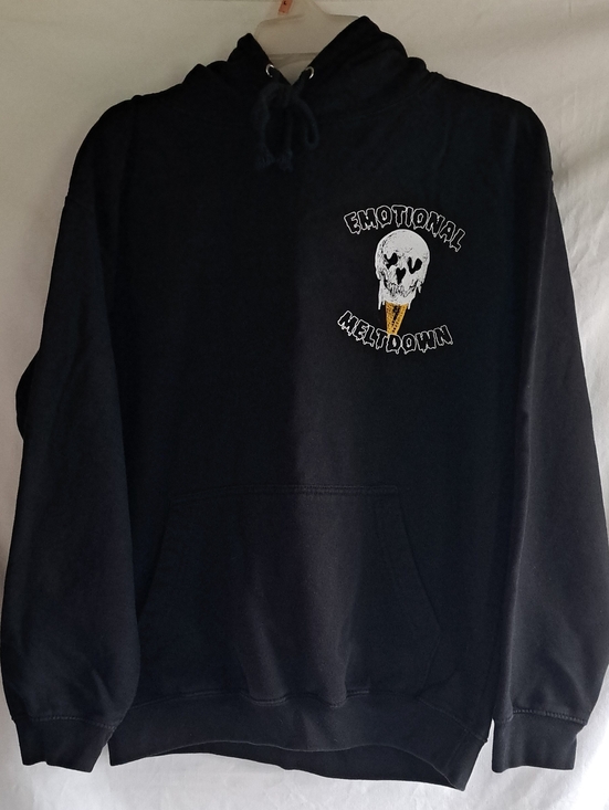 assholes live forever Other - Emotional Meltdown Black Graphic Hoodie - Men's Sweatshirt